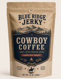 Blue Ridge Jerky Coffee. Cowboy Coffee
